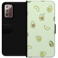 Pikkukuva 1 / 3: Samsung Galaxy Note20 Lompakkokotelo Iloinen Avokado