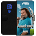 Miniatyrbillede 1 af 3: Motorola Moto G9 Play Tegnebogsetui En Minecraft-film