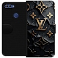 Pikkukuva 1 / 3: Huawei P smart Lompakkokotelo Louis Vuitton Tumma tila Suunnittelu Musta Ylellisyys Tyyli Muoti Suosittu Graafinen Kuvio Muotisymboli Luksusbrändi