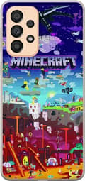 Kompatibelt Mobilskal till Samsung Galaxy A33 5G Minecraft