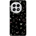 Kompatibelt Mobildeksel til OnePlus 13 Svart blomstergrafikk svart