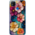 Pikkukuva 1 / 3: Xiaomi Redmi 9C NFC Läpinäkyvä kuori Kukat Värit