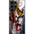 Pikkukuva 1 / 3: Samsung Galaxy S24 Ultra Läpinäkyvä kuori Wolverine Deadpool