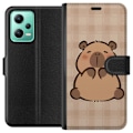 Pikkukuva 1 / 3: Xiaomi Redmi Note 12 Lompakkokotelo Mobilskal kawaii capybara flera figurer japansk stil