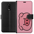 Pikkukuva 1 / 3: OnePlus 6T Lompakkokotelo Kawaii Piggy