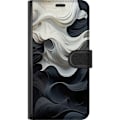 Miniatyrbillede 3 af 3: Apple iPhone 11 Tegnebogsetui Silke Sort/Hvid