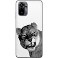 Pikkukuva 1 / 3: Xiaomi Redmi Note 10 Läpinäkyvä kuori Leijona Taiteellinen Eläinaihe Afrikkalainen Tyyli Viidakon Tunnelma Graafinen Suunnittelu Kotikoristeet El