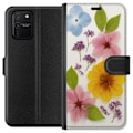 Miniatyrbillede 1 af 3: Samsung Galaxy S10 Lite Tegnebogsetui Pressede blomster