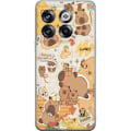Pikkukuva 1 / 3: OnePlus 10T Läpinäkyvä kuori Kawaii capybara mobilskal med gulliga djurmotiv