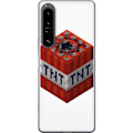 Pikkukuva 1 / 3: Sony Xperia 1 IV Läpinäkyvä kuori Minecraft TNT