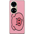 Miniatyrbilde 1 av 3: Huawei P50 Pro Gjennomsiktig deksel Kawaii Piggy