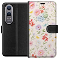 Miniatyrbilde 1 av 3: OnePlus Nord CE4 Lite Lommeboketui Blomster