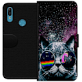 Miniatyrbillede 1 af 3: Huawei Y6 (2019) Tegnebogsetui Rumkat