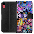 Miniatyrbild 1 av 3: Apple iPhone XR Plånboksfodral Fortnite Skins Emotes Battle R