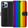 Pikkukuva 1 / 3: Apple iPhone 13 Pro Max Lompakkokotelo Pride Flagga