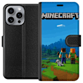 Pikkukuva 1 / 3: Apple iPhone 16 Pro Max Lompakkokotelo Minecraft Key Art