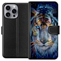 Miniatyrbillede 1 af 3: Apple iPhone 16 Pro Max Tegnebogsetui Galakse Tiger
