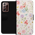 Miniatyrbillede 1 af 3: Samsung Galaxy Note20 Ultra Tegnebogsetui Blomster