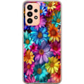 Pikkukuva 1 / 3: Samsung Galaxy A23 Läpinäkyvä kuori Gerbera Kukat Värikäs Koriste Kukka Motiivi Suosittu Kotisisustus Väririkas Seinätaide Suunnittelu