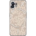 Yhteensopiva Puhelinkuori Nothing Phone (2) Beige pitsikuvio beige