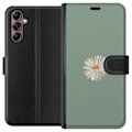 Miniatyrbilde 1 av 3: Samsung Galaxy A14 5G Lommeboketui Grønn Minimalblomst - stil
