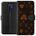 Miniatyrbillede 1 af 3: Xiaomi Redmi 9 Tegnebogsetui Plush Luxe