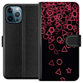 Miniatyrbillede 1 af 3: Apple iPhone 12 Pro Tegnebogsetui Squid Game Ikoner Serie Design Populært TV Spil Ikoner Grafisk Motiv Asiatisk Trend Dramaserie