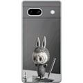 Pikkukuva 1 / 3: Google Pixel 7a Läpinäkyvä kuori Pop Mart MEGA LABUBU LABUB