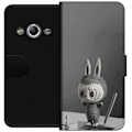 Miniatyrbillede 1 af 3: Samsung Galaxy Xcover 3 Tegnebogsetui Pop Mart MEGA LABUBU LABUBU Sketch 1000%