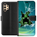 Miniatyrbillede 1 af 3: Samsung Galaxy A13 Tegnebogsetui MineCraft