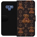 Pikkukuva 1 / 3: Samsung Galaxy Note9 Lompakkokotelo Louis Vuitton Teddykarhu Kuvio Ylellinen Muotisuunnittelu Suosittu Motiivi Muoti-Trendi Ylelliset Asusteet
