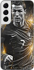 Kompatibelt Mobilskal till Samsung Galaxy S22 5G Ronaldo