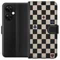 Kompatibel Tegnebogsetui til OnePlus Nord CE 3 Lite Sort kortskak sort