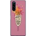 Kompatibelt Mobildeksel til Sony Xperia 5 Rosa boblesitat rosa