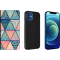 Pikkukuva 3 / 9: Apple iPhone 12  Lompakkokotelo Mandala Kolmiot