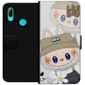 Miniatyrbillede 1 af 3: Huawei P smart 2019 Tegnebogsetui Labubu Minimal Mood - Enkel