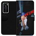 Miniatyrbillede 1 af 3: Huawei P40 Pro Tegnebogsetui Kærlighed Mystik Design Romantisk Motiv Populært Grafisk Mønster Mode Stil