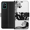 Pikkukuva 1 / 3: OnePlus 8T Lompakkokotelo Leopard Faces