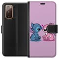 Kompatibelt Lommeboketui til Samsung Galaxy S20 FE Lilo og Stitch