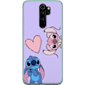 Miniatyrbild 1 av 3: Xiaomi Redmi Note 8 Pro  Genomskinligt Skal Stitch Mode