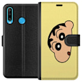 Miniatyrbilde 1 av 3: Huawei P30 lite Lommeboketui Peeking Shinchan