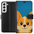 Miniatyrbillede 1 af 3: Samsung Galaxy S22+ 5G Tegnebogsetui Hello Corgi