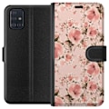 Pikkukuva 1 / 3: Samsung Galaxy A51 Lompakkokotelo Kukkia