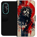 Miniatyrbilde 1 av 3: Huawei nova 8 Pro Lommeboketui Jesus med kors - kristent motiv