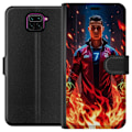 Miniatyrbillede 1 af 3: Xiaomi Redmi Note 9 Tegnebogsetui Ronaldo Inferno - fodboldhel