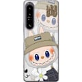 Pikkukuva 1 / 3: Sony Xperia 1 IV Läpinäkyvä kuori Labubu Minimal Mood - Yksinkertainen ja tyylikäs hirviösuunnittelu