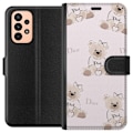 Miniatyrbillede 1 af 3: Samsung Galaxy A23 Tegnebogsetui Teddy Dior Vibes - luksuriøs bamse i modetil