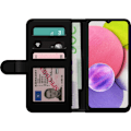 Miniatyrbillede 2 af 3: Samsung Galaxy A03s Tegnebogsetui Nalle Puh med blomster - kla