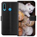 Miniatyrbilde 1 av 3: Huawei P30 lite Lommeboketui Katter