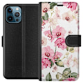 Miniatyrbilde 1 av 3: Apple iPhone 12 Pro Max Lommeboketui Blomster